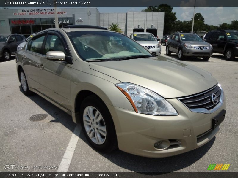 Sonoran Sand / Blond 2010 Nissan Altima 2.5 SL