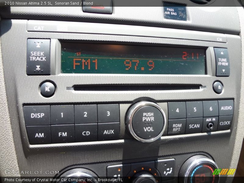 Sonoran Sand / Blond 2010 Nissan Altima 2.5 SL