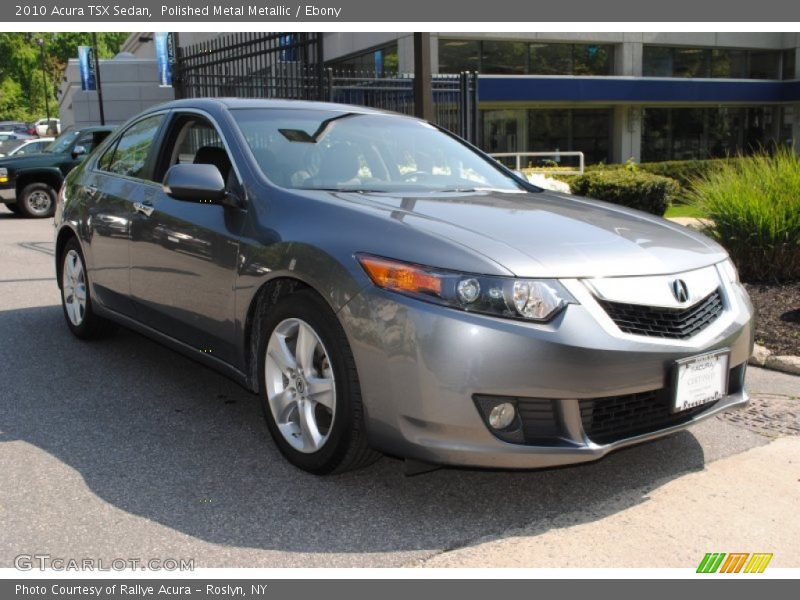 Polished Metal Metallic / Ebony 2010 Acura TSX Sedan