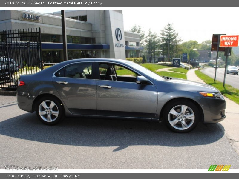 Polished Metal Metallic / Ebony 2010 Acura TSX Sedan