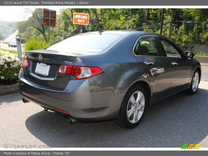 Polished Metal Metallic / Ebony 2010 Acura TSX Sedan