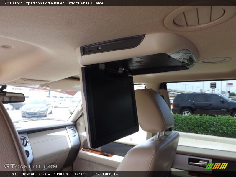 Oxford White / Camel 2010 Ford Expedition Eddie Bauer