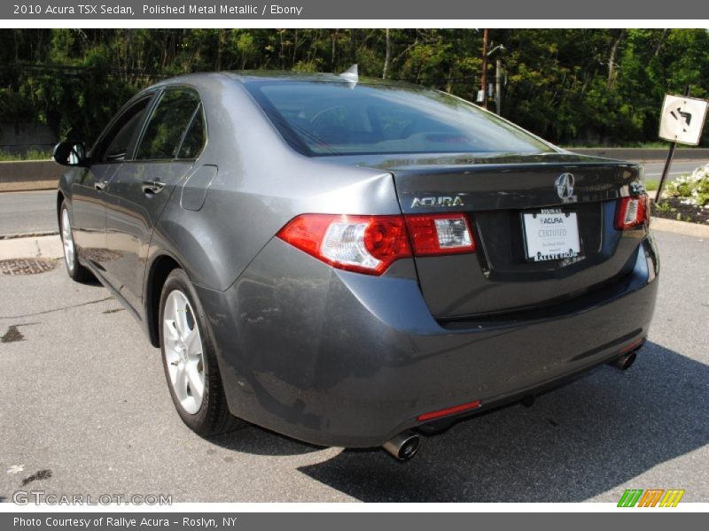 Polished Metal Metallic / Ebony 2010 Acura TSX Sedan