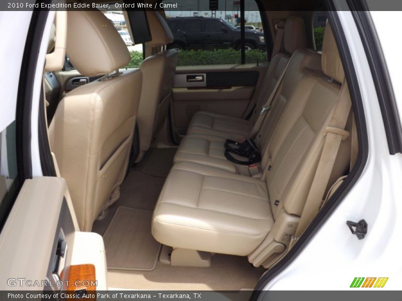 Oxford White / Camel 2010 Ford Expedition Eddie Bauer
