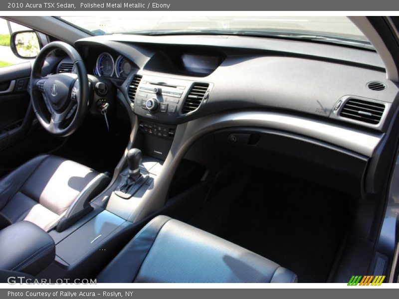 Polished Metal Metallic / Ebony 2010 Acura TSX Sedan