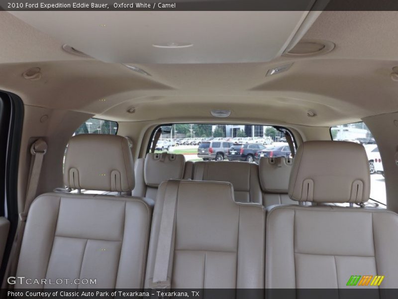 Oxford White / Camel 2010 Ford Expedition Eddie Bauer