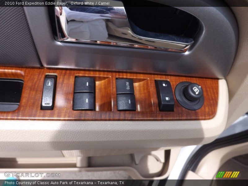 Oxford White / Camel 2010 Ford Expedition Eddie Bauer