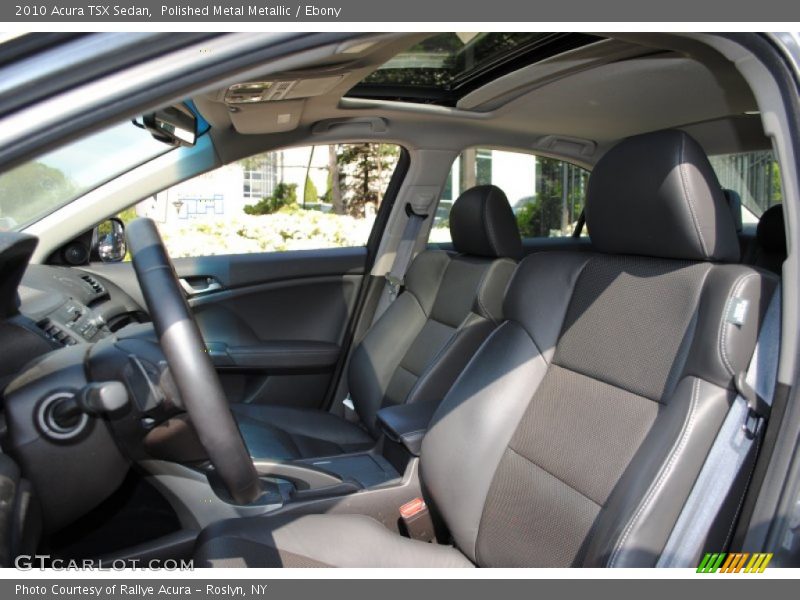 Polished Metal Metallic / Ebony 2010 Acura TSX Sedan