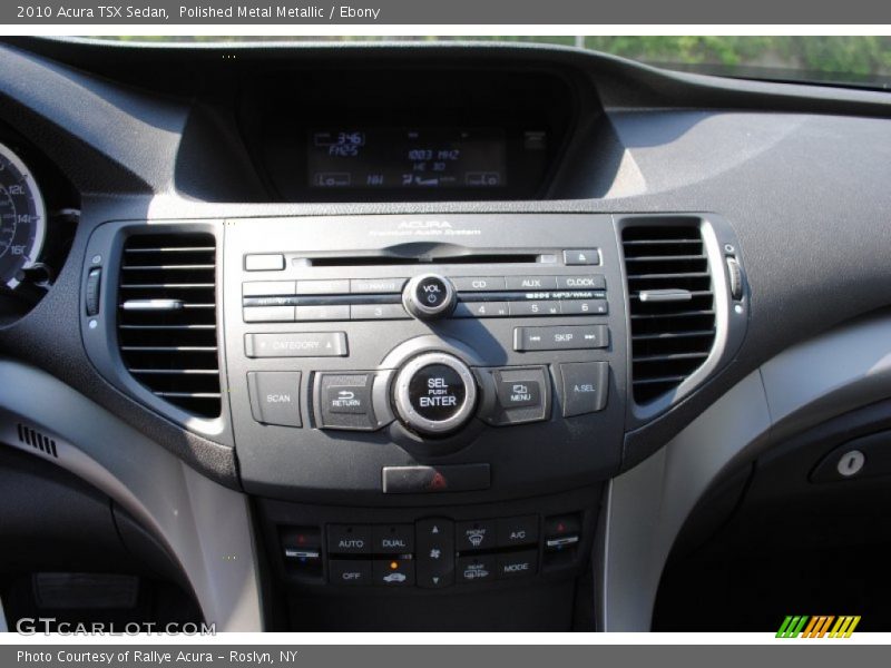 Polished Metal Metallic / Ebony 2010 Acura TSX Sedan