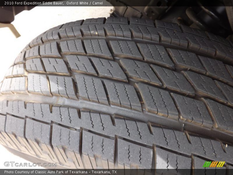 Oxford White / Camel 2010 Ford Expedition Eddie Bauer