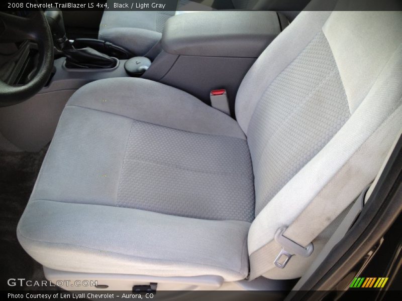 Black / Light Gray 2008 Chevrolet TrailBlazer LS 4x4