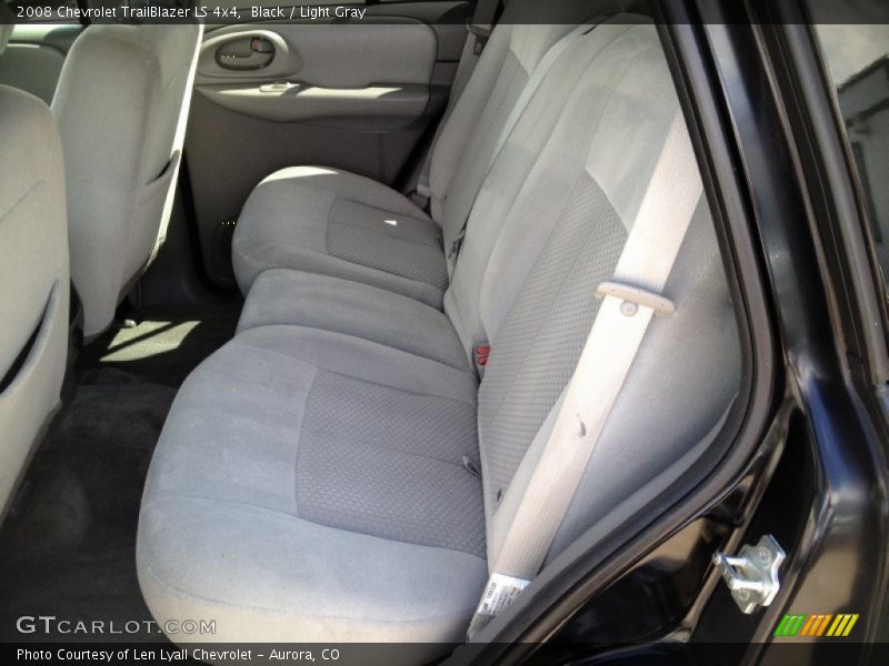 Black / Light Gray 2008 Chevrolet TrailBlazer LS 4x4