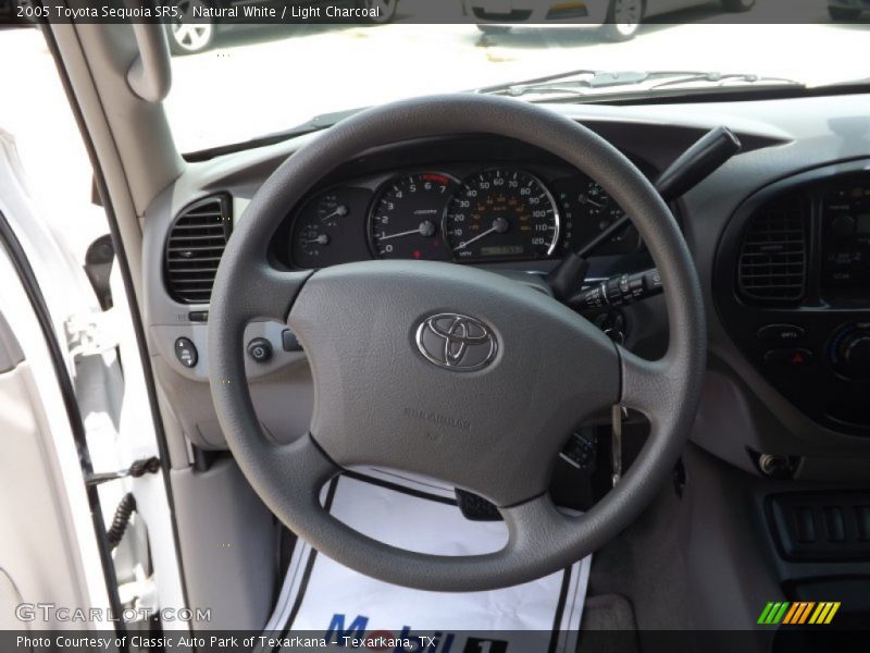 Natural White / Light Charcoal 2005 Toyota Sequoia SR5
