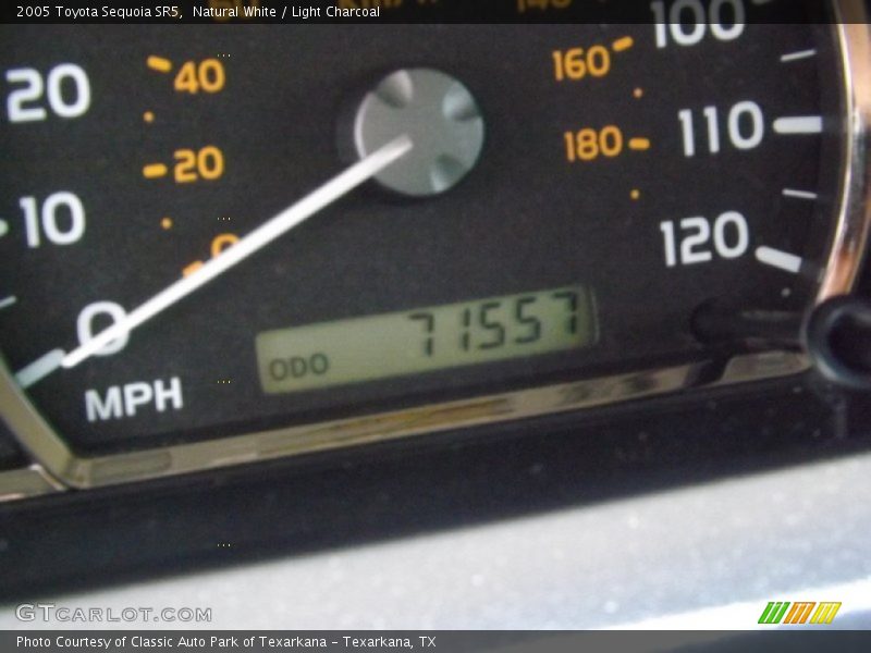 Natural White / Light Charcoal 2005 Toyota Sequoia SR5