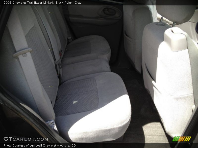 Black / Light Gray 2008 Chevrolet TrailBlazer LS 4x4