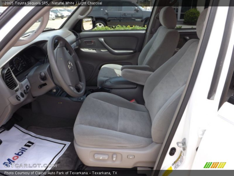 Natural White / Light Charcoal 2005 Toyota Sequoia SR5