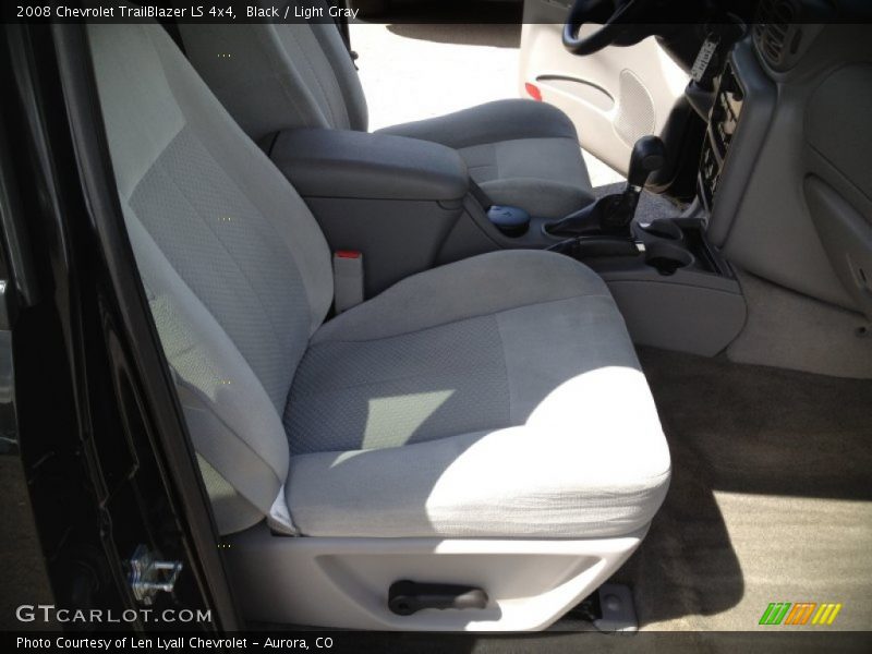 Black / Light Gray 2008 Chevrolet TrailBlazer LS 4x4
