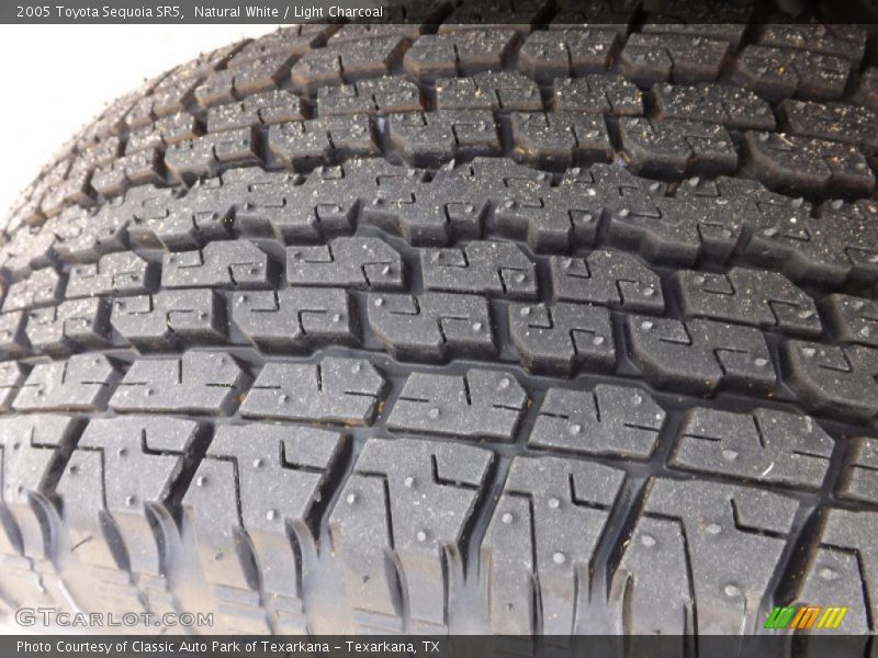 Natural White / Light Charcoal 2005 Toyota Sequoia SR5