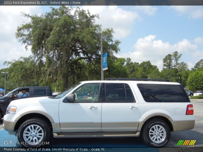 Oxford White / Stone 2011 Ford Expedition EL XLT