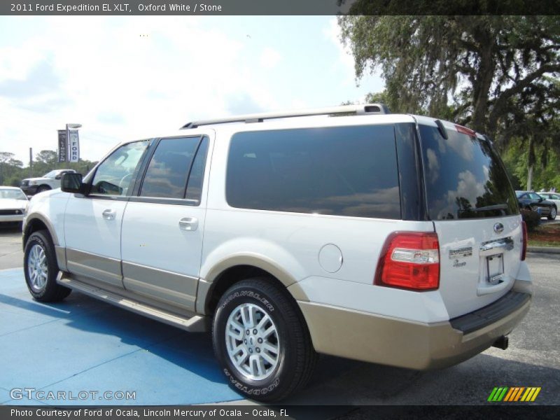 Oxford White / Stone 2011 Ford Expedition EL XLT