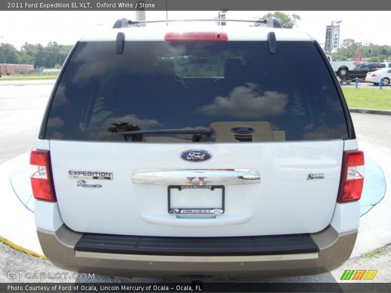 Oxford White / Stone 2011 Ford Expedition EL XLT