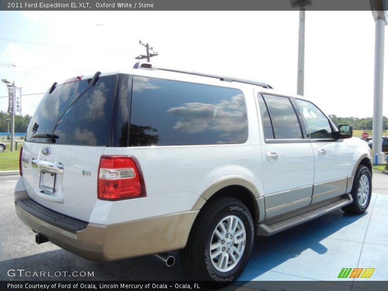 Oxford White / Stone 2011 Ford Expedition EL XLT