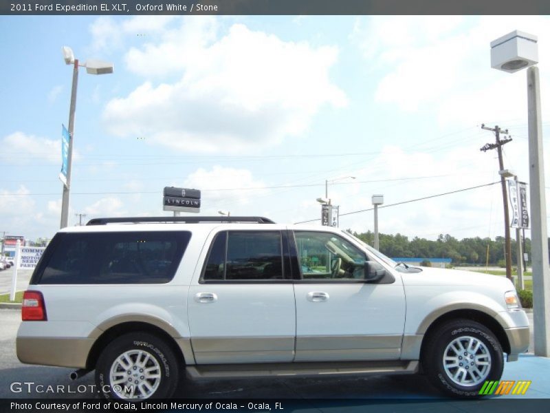 Oxford White / Stone 2011 Ford Expedition EL XLT