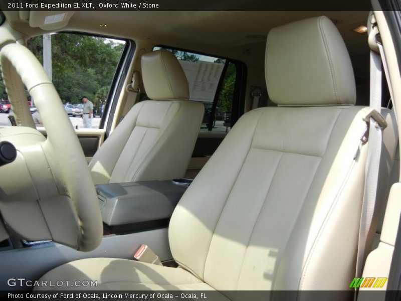 Oxford White / Stone 2011 Ford Expedition EL XLT