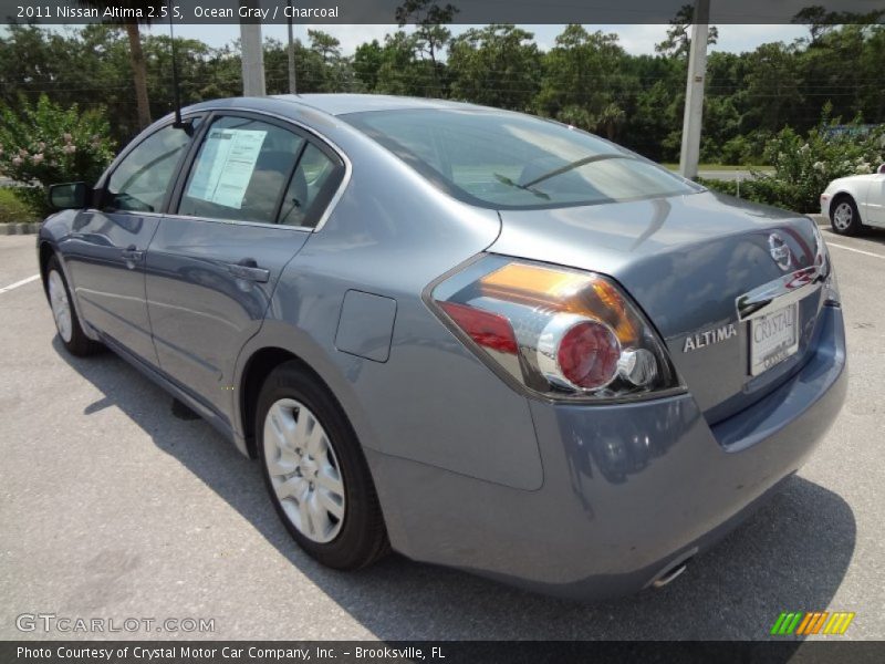 Ocean Gray / Charcoal 2011 Nissan Altima 2.5 S