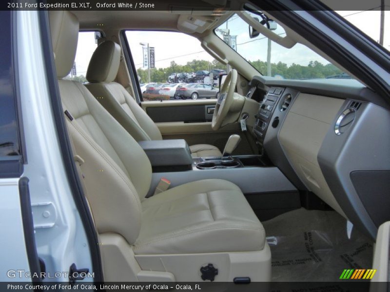 Oxford White / Stone 2011 Ford Expedition EL XLT