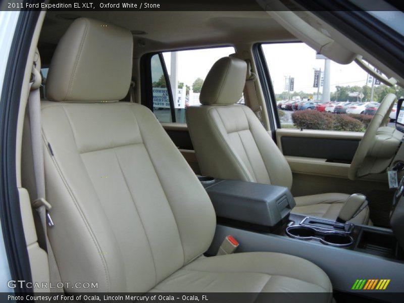 Oxford White / Stone 2011 Ford Expedition EL XLT