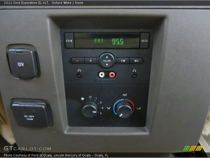 Oxford White / Stone 2011 Ford Expedition EL XLT