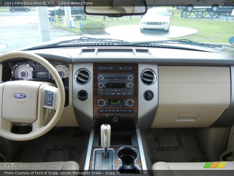 Oxford White / Stone 2011 Ford Expedition EL XLT