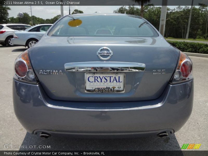 Ocean Gray / Charcoal 2011 Nissan Altima 2.5 S