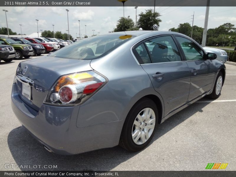 Ocean Gray / Charcoal 2011 Nissan Altima 2.5 S