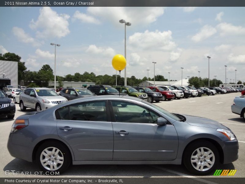 Ocean Gray / Charcoal 2011 Nissan Altima 2.5 S