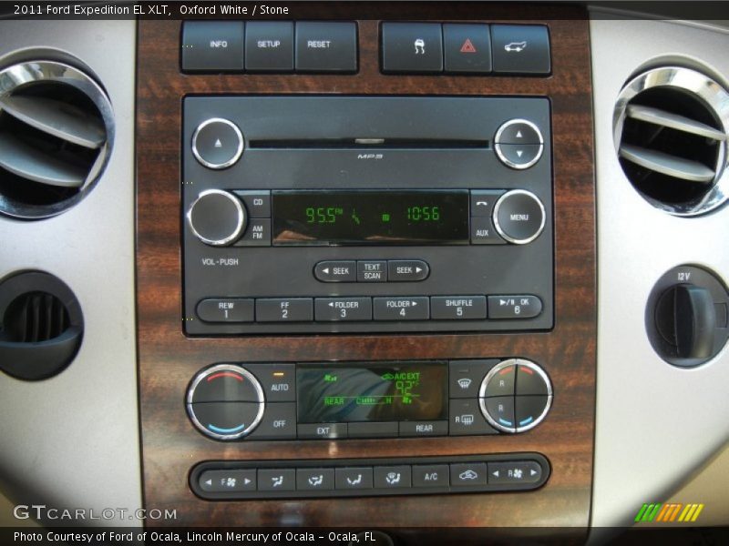 Oxford White / Stone 2011 Ford Expedition EL XLT