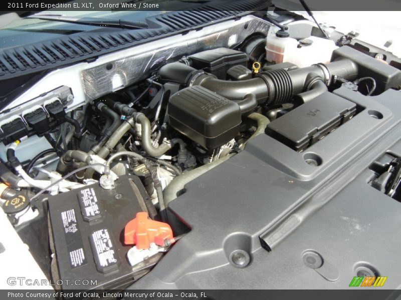 Oxford White / Stone 2011 Ford Expedition EL XLT