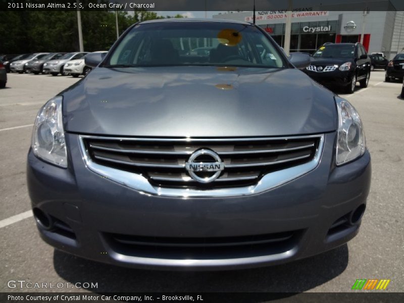 Ocean Gray / Charcoal 2011 Nissan Altima 2.5 S