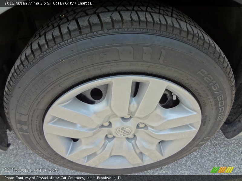 Ocean Gray / Charcoal 2011 Nissan Altima 2.5 S