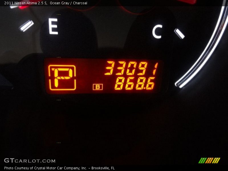 Ocean Gray / Charcoal 2011 Nissan Altima 2.5 S