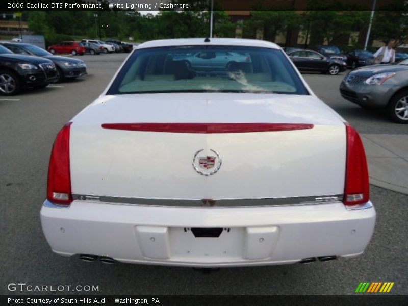 White Lightning / Cashmere 2006 Cadillac DTS Performance