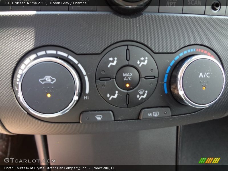 Ocean Gray / Charcoal 2011 Nissan Altima 2.5 S