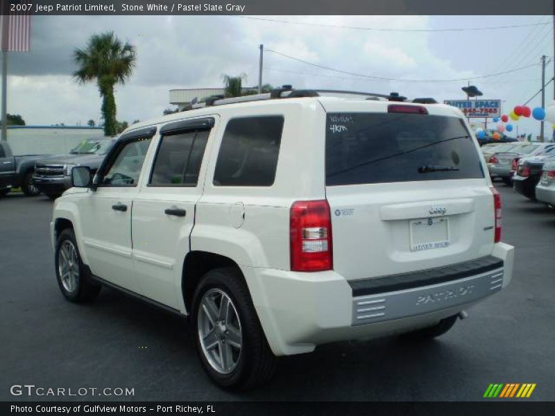 Stone White / Pastel Slate Gray 2007 Jeep Patriot Limited