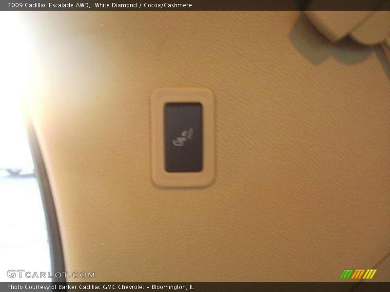 White Diamond / Cocoa/Cashmere 2009 Cadillac Escalade AWD