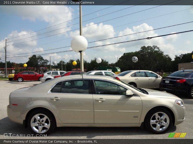Gold Mist Metallic / Cocoa/Cashmere 2011 Chevrolet Malibu LT