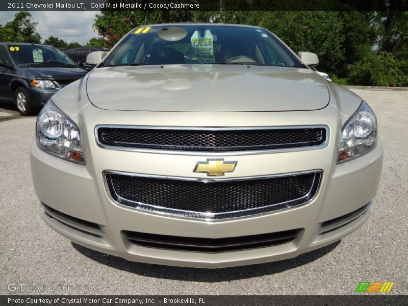Gold Mist Metallic / Cocoa/Cashmere 2011 Chevrolet Malibu LT