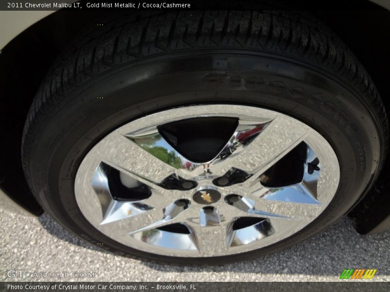 Gold Mist Metallic / Cocoa/Cashmere 2011 Chevrolet Malibu LT