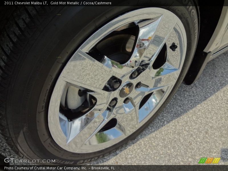 Gold Mist Metallic / Cocoa/Cashmere 2011 Chevrolet Malibu LT