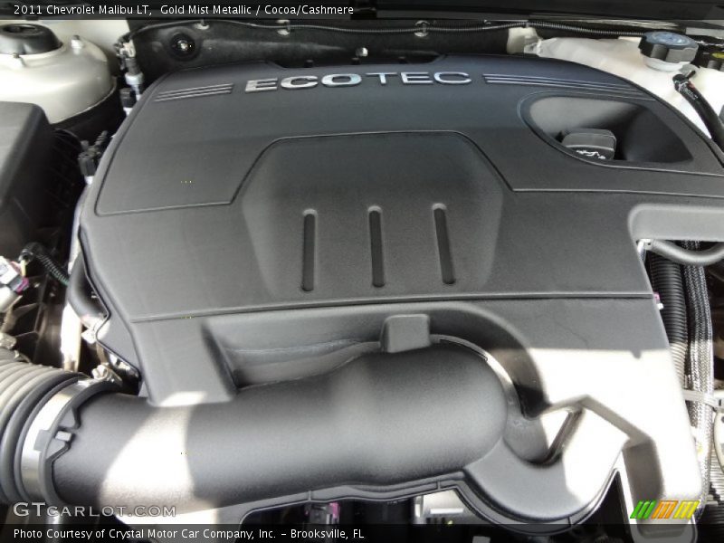 Gold Mist Metallic / Cocoa/Cashmere 2011 Chevrolet Malibu LT